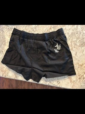VS PINK Halloween Skeleton Dog Boxy Shorts Small NWT